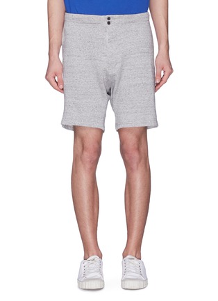 Main View - Click To Enlarge - BASSIKE - French terry track shorts