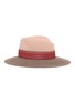 Main View - Click To Enlarge - MAISON MICHEL - 'Virginie' colourblock rabbit furfelt fedora hat