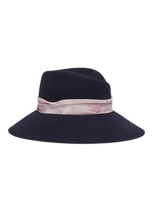 Main View - Click To Enlarge - MAISON MICHEL - 'Rose' rabbit furfelt fedora hat