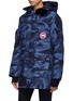 Detail View - Click To Enlarge - CANADA GOOSE - 'Expedition' abstract camouflage print coyote fur hooded down parka