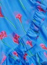Detail View - Click To Enlarge - CAROLINE CONSTAS - 'Adelle' ruffle floral print high-low silk skirt