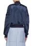 Back View - Click To Enlarge - TIBI - Ruched cropped bomber jacket