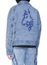 Back View - Click To Enlarge - FENG CHEN WANG - Horse textured print denim jacket