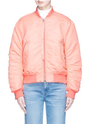 Main View - Click To Enlarge - ACNE STUDIOS - 'Clea' padded bomber jacket