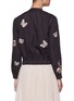 Back View - Click To Enlarge - NEEDLE & THREAD - Butterfly rose embroidered bomber jacket