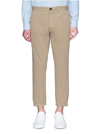 Main View - Click To Enlarge - THEORY - 'Zaine' garment washed cotton pants