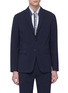 Main View - Click To Enlarge - THEORY - 'Clinton' check COOLMAX® seersucker soft blazer
