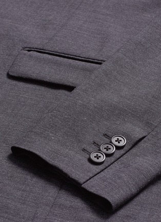 Detail View - Click To Enlarge - THEORY - 'Clinton' wool blend soft blazer