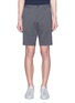 Main View - Click To Enlarge - THEORY - 'Zaine' stretch nylon shorts