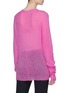 Back View - Click To Enlarge - HELMUT LANG - Raw edge sweater