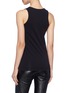 Back View - Click To Enlarge - HELMUT LANG - Twist drape tank top