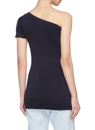 Back View - Click To Enlarge - HELMUT LANG - One-shoulder T-shirt