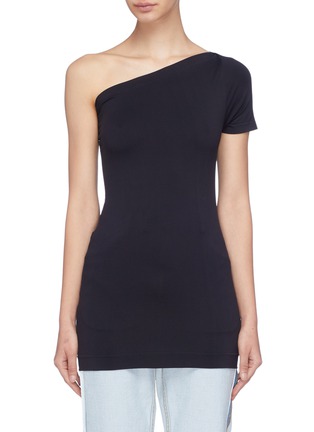 Main View - Click To Enlarge - HELMUT LANG - One-shoulder T-shirt