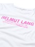  - HELMUT LANG - Logo print baby T-shirt