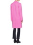 Back View - Click To Enlarge - HELMUT LANG - Double-faced wool-cashmere melton coat