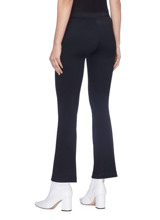 Back View - Click To Enlarge - HELMUT LANG - Cropped flared leggings