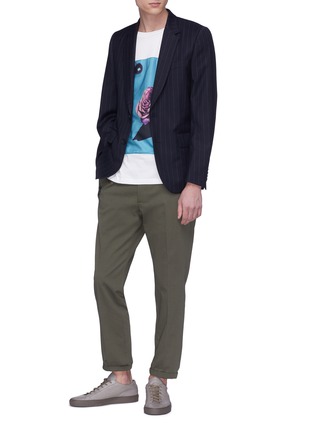 Figure View - Click To Enlarge - PAUL SMITH - 'Rose' print T-shirt