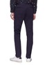 Back View - Click To Enlarge - PAUL SMITH - Slim fit twill pants