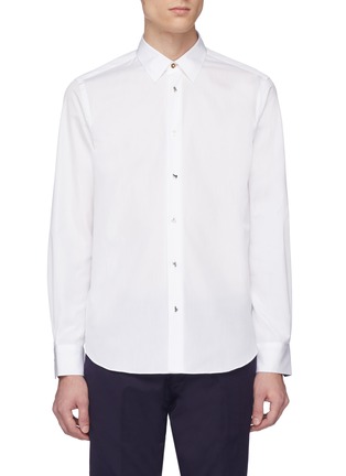 Main View - Click To Enlarge - PAUL SMITH - Sports graphic button shirt