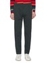 Main View - Click To Enlarge - PAUL SMITH - Pleated cotton-linen pants
