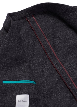 Detail View - Click To Enlarge - PAUL SMITH - Wool blend soft blazer