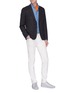 Figure View - Click To Enlarge - PAUL SMITH - Wool blend soft blazer