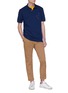 Figure View - Click To Enlarge - PS PAUL SMITH - Mix graphic embroidered polo shirt