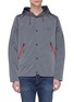 Main View - Click To Enlarge - PS PAUL SMITH - Zebra embroidered hooded jacket