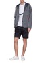 Figure View - Click To Enlarge - PS PAUL SMITH - Camouflage print twill shorts