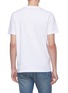 Back View - Click To Enlarge - PS PAUL SMITH - Headphone print organic cotton T-shirt