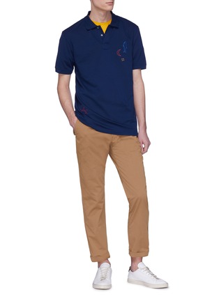 Figure View - Click To Enlarge - PS PAUL SMITH - Slim fit twill chinos