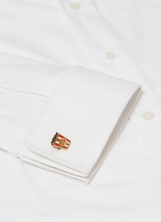Figure View - Click To Enlarge - PAUL SMITH - Popcorn box cufflinks