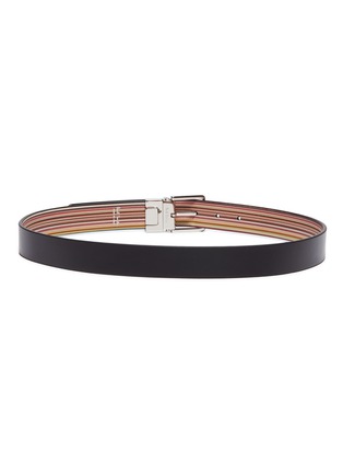 Detail View - Click To Enlarge - PAUL SMITH - Reversible leather belt