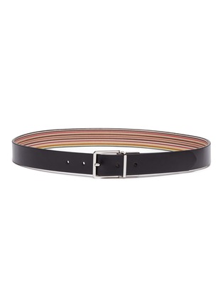 Main View - Click To Enlarge - PAUL SMITH - Reversible leather belt