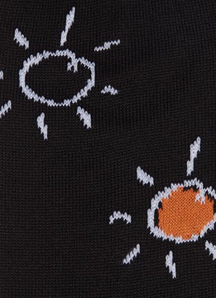 Detail View - Click To Enlarge - PAUL SMITH - 'Sun Doodle' intarsia socks