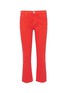 Main View - Click To Enlarge - CURRENT/ELLIOTT - 'The Kick' raw cuff cropped flared jeans