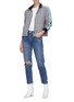 Figure View - Click To Enlarge - CURRENT/ELLIOTT - 'The Vintage' ripped jeans