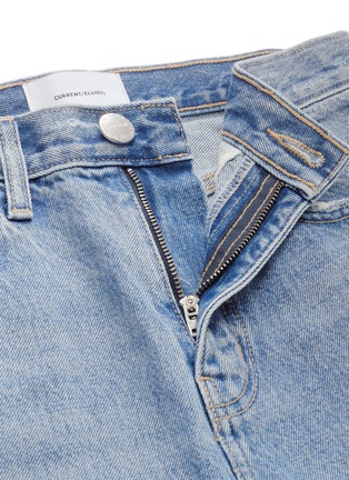  - CURRENT/ELLIOTT - 'The Vintage' slogan print cropped jeans