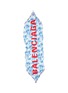 Detail View - Click To Enlarge - BALENCIAGA - Logo plate dollar bill print silk scarf