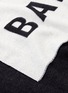 Detail View - Click To Enlarge - BALENCIAGA - Logo jacquard wool scarf