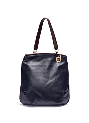 Main View - Click To Enlarge - A-ESQUE - 'Convertible' colourblock leather tote