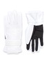 Main View - Click To Enlarge - FENDI SPORT - Logo patch knit cuff padded ski gloves