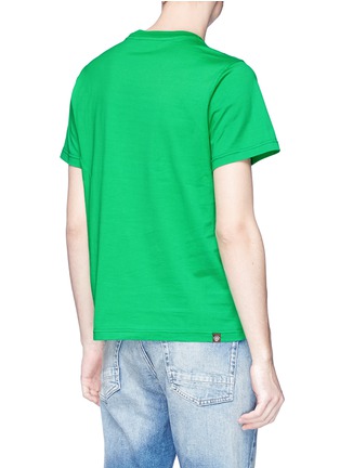 Back View - Click To Enlarge - 8-BIT - 'Oscar the Grouch' rubber appliqué T-shirt