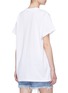 Back View - Click To Enlarge - ADIDAS - Trefoil logo print oversized T-shirt
