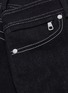  - NEIL BARRETT - Contrast topstitching cropped jeans