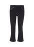 Main View - Click To Enlarge - NEIL BARRETT - Contrast topstitching cropped jeans