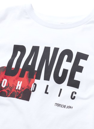  - NEIL BARRETT - 'Danceoholic' graphic slogan print T-shirt