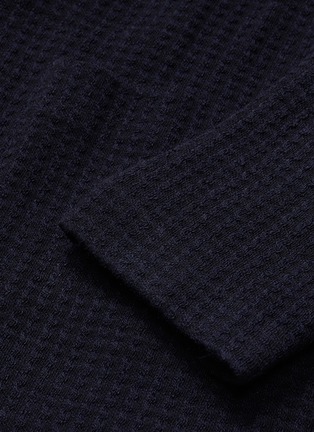  - BARENA - 'Torceo Portoro' textured knit soft blazer