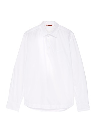 Main View - Click To Enlarge - BARENA - 'Pavan Bagio' chest pocket shirt