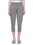 Main View - Click To Enlarge - ADIDAS BY STELLA MCCARTNEY - 'Essentials' logo embroidered zip outseam sweat pants